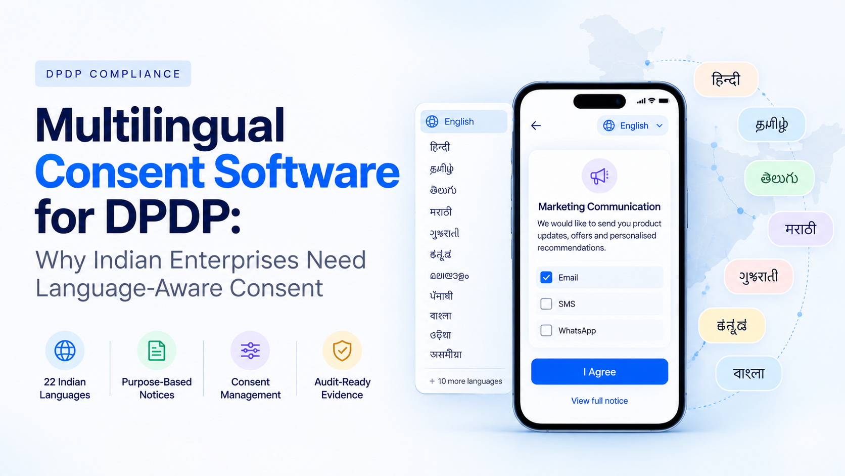 Multilingual Consent Software for DPDP: Why Indian Enterprises Need Language-Aware Consent